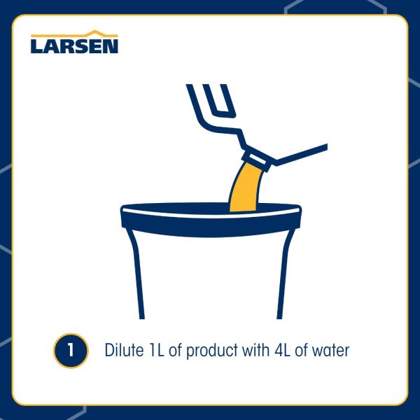 LARSEN ALGAE REMOVER | ALGAE REMOVER | HOW TO USE LARSEN ALGAE REMOVER | ALGAE REMOVER STEP BY STEP | LARSEN BUILDING PRODUCTS