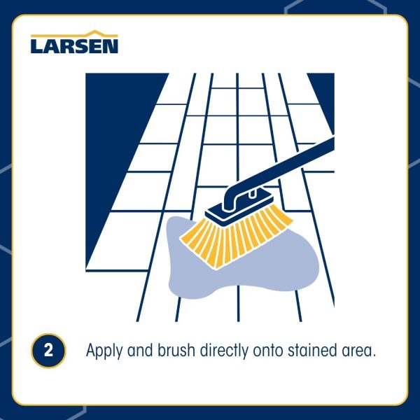 BRICK AND PATIO CLEANDER | LARSEN BRICK & PATIO CLEANER | BRICK CLEANER | PATIO CLEANER | LARSEN BUILDING PRODUCTS | HOW TO USE LARSEN BRICK & PATIO CLEANER