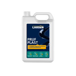 PRUFPLAST | PRUFPLAST ADMIXTURE | LARSEN PRUFLAST | LARSEN BUILDING PRODUCTS | LARSEN ADMIXTURES