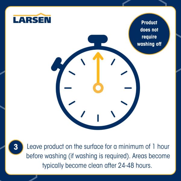 LARSEN ALGAE REMOVER | ALGAE REMOVER | HOW TO USE LARSEN ALGAE REMOVER | ALGAE REMOVER STEP BY STEP | LARSEN BUILDING PRODUCTS