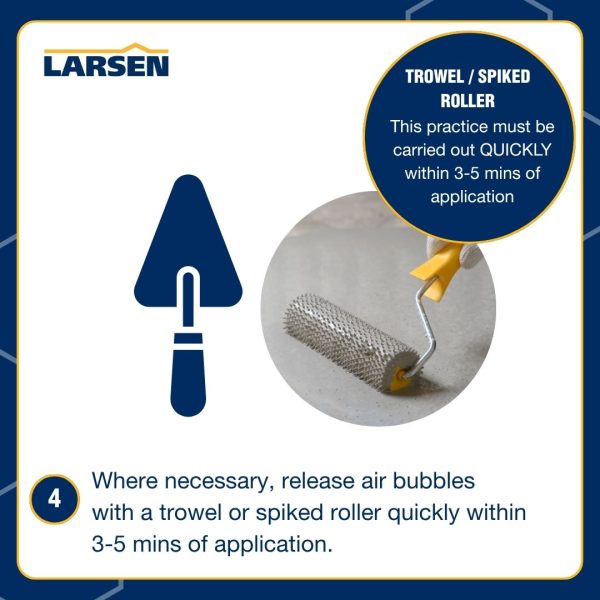 SLC 3015 FAST | FAST DRYING SELF LEVELLER | LARSEN BUILDING PRODUCTS