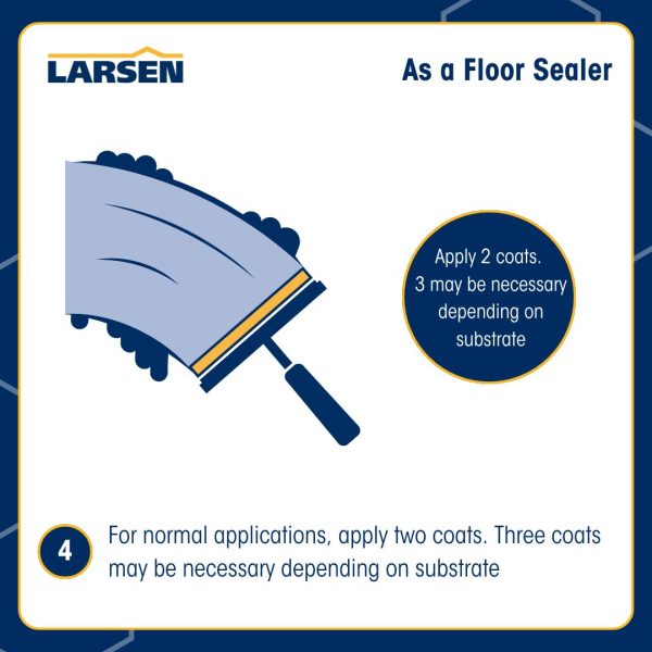 Acrylic Concrete Sealer | Larsen Acrylic Concrete Sealer | Larsen Building Products Acrylic Concrete Sealer | Best Acrylic Concrete Sealer | Larsen Building Products | How To Use Acrylic Concrete Sealer | Acrylic Concrete Sealer step By Step Guide