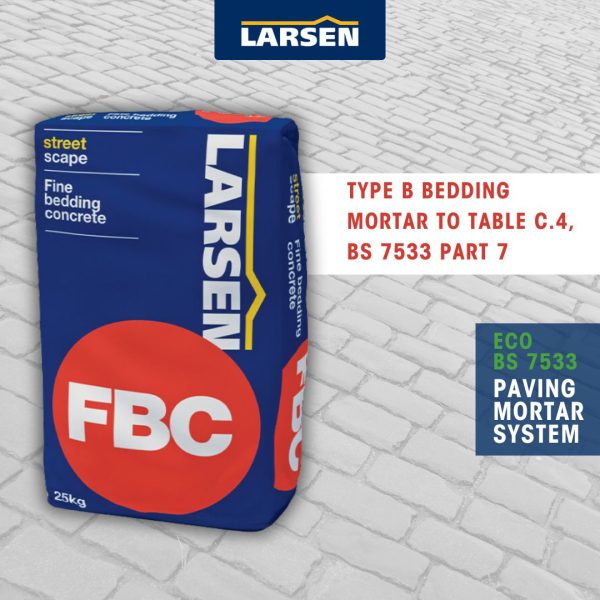 Larsen Fine Bedding Concrete FBC Eco | Fine Bedding Concrete FBC Eco | Bedding Concrete | Larsen Building Products