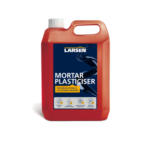 Mortar Plasticiser | Larsen Mortar Plasticiser CGI (2) | Larsen Building Products