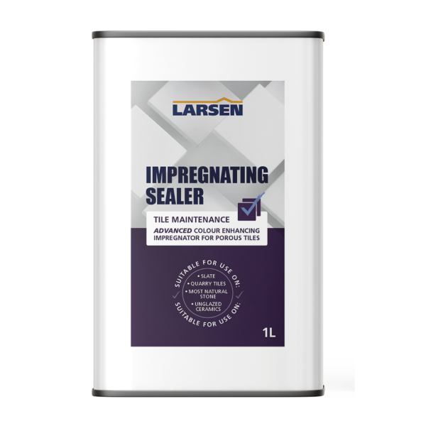 IMPREGNATING SEALER | TILE IMPREGNATING SEALER l LARSEN IMPREGATING SEALER | LARSEN BUILDING PRODUCTS
