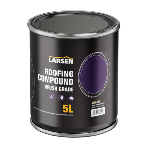 ROOFING COMPOUND BRUSH GRADE | ROOFING COMPOUND | LARSEN BUILDING PRODUCTS
