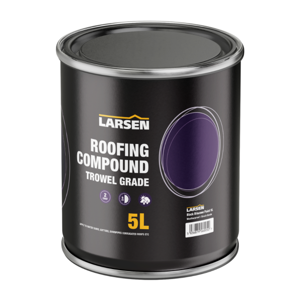 ROOFING COMPOUND TROWEL GRADE | ROOFING COMPOUND | LARSEN BUILDING PRODUCTS