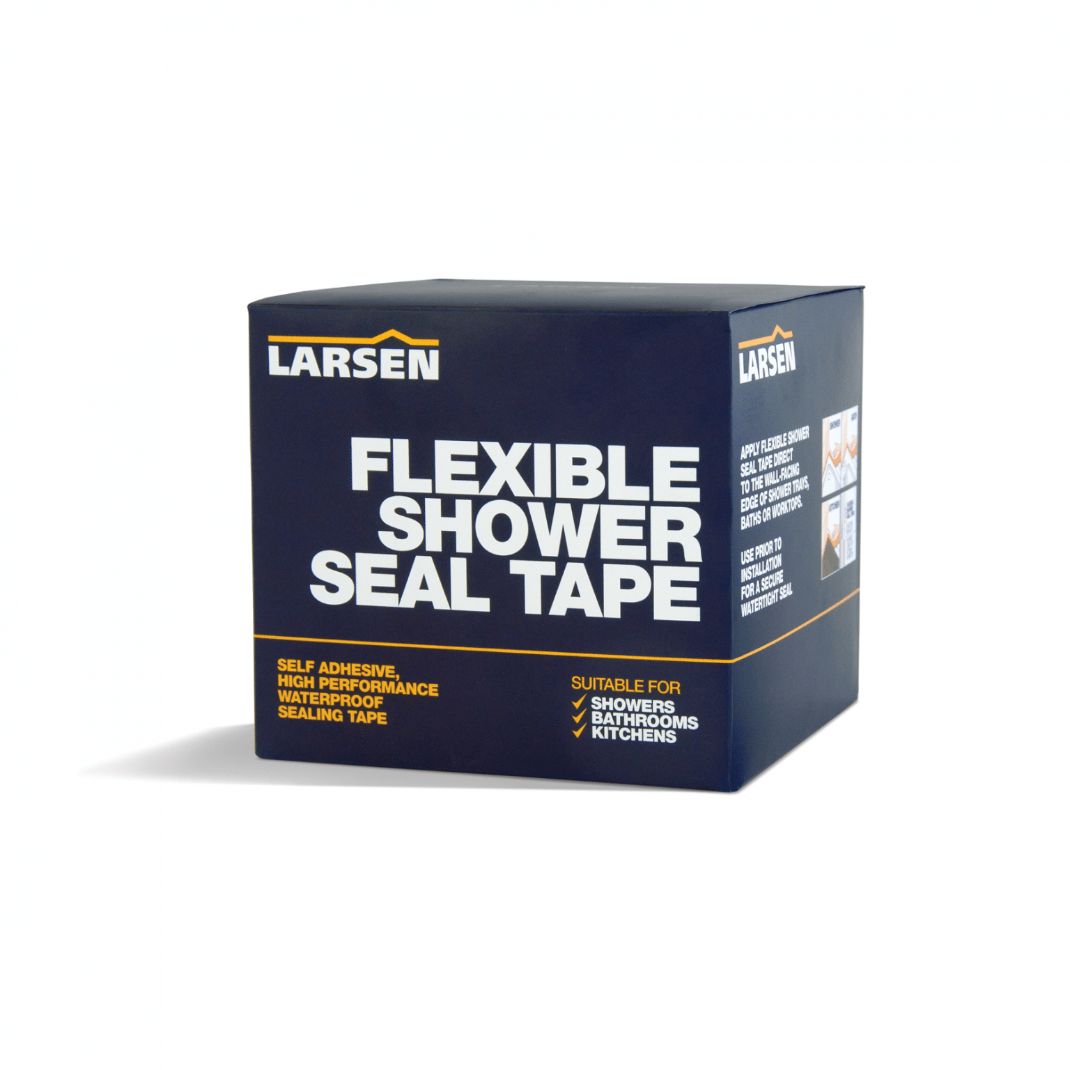 Flexible Shower Seal Tape Larsen Building Products