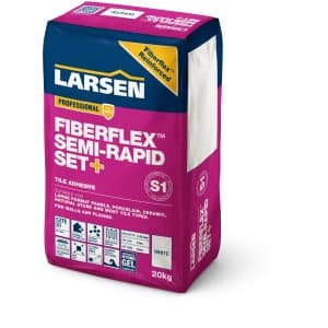 Fibreflex Semi Rapid Set+ Pink Pro Bag Larsen Building Products