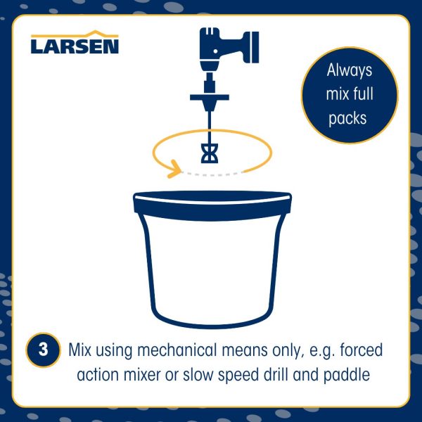 Larsen Quickmix Epoxy Concrete Repair Kit | Quickmix Epoxy Concrete Repair Kit Step By Step | Larsen Building Products