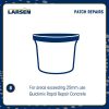 QUICKMIX RAPID REPAIR MORTAR | LARSEN RAPID REPAIR MORTAR | LARSEN QUICKMIX RAPID REPAIR MORTAR | RAPID REPAIR MORTAR HOW TO USE | STEP BY STEP GUIDE RAPID REPAIR MORTAR | LARSEN