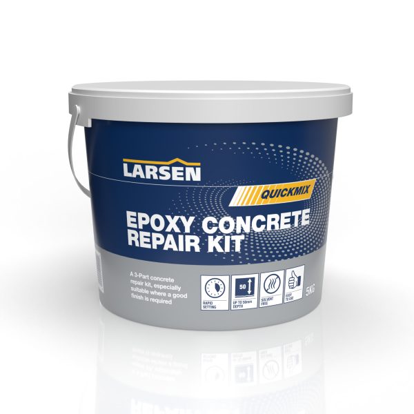 Larsen Quickmix Epoxy Concrete Repair Kit