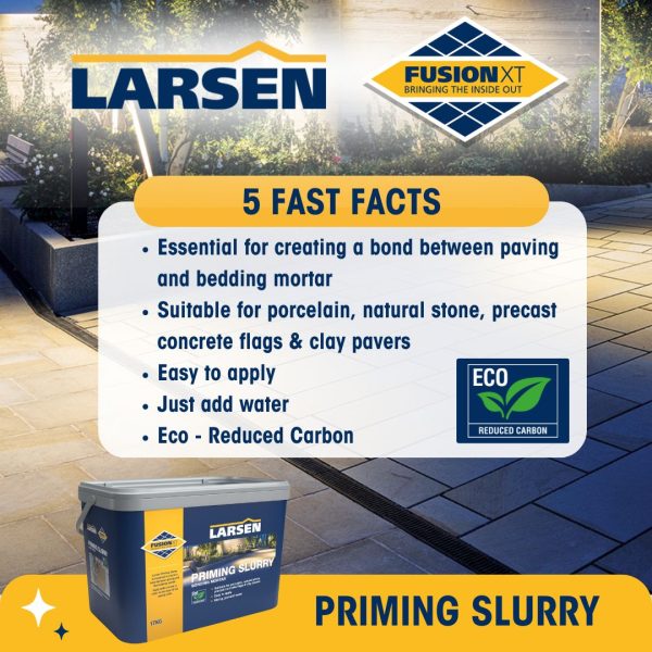 FUSIONXT PRIMING SLURRY | LARSEN PRIMING SLURRY | FUSIONXT | LARSEN BUILDING PRODUCTS